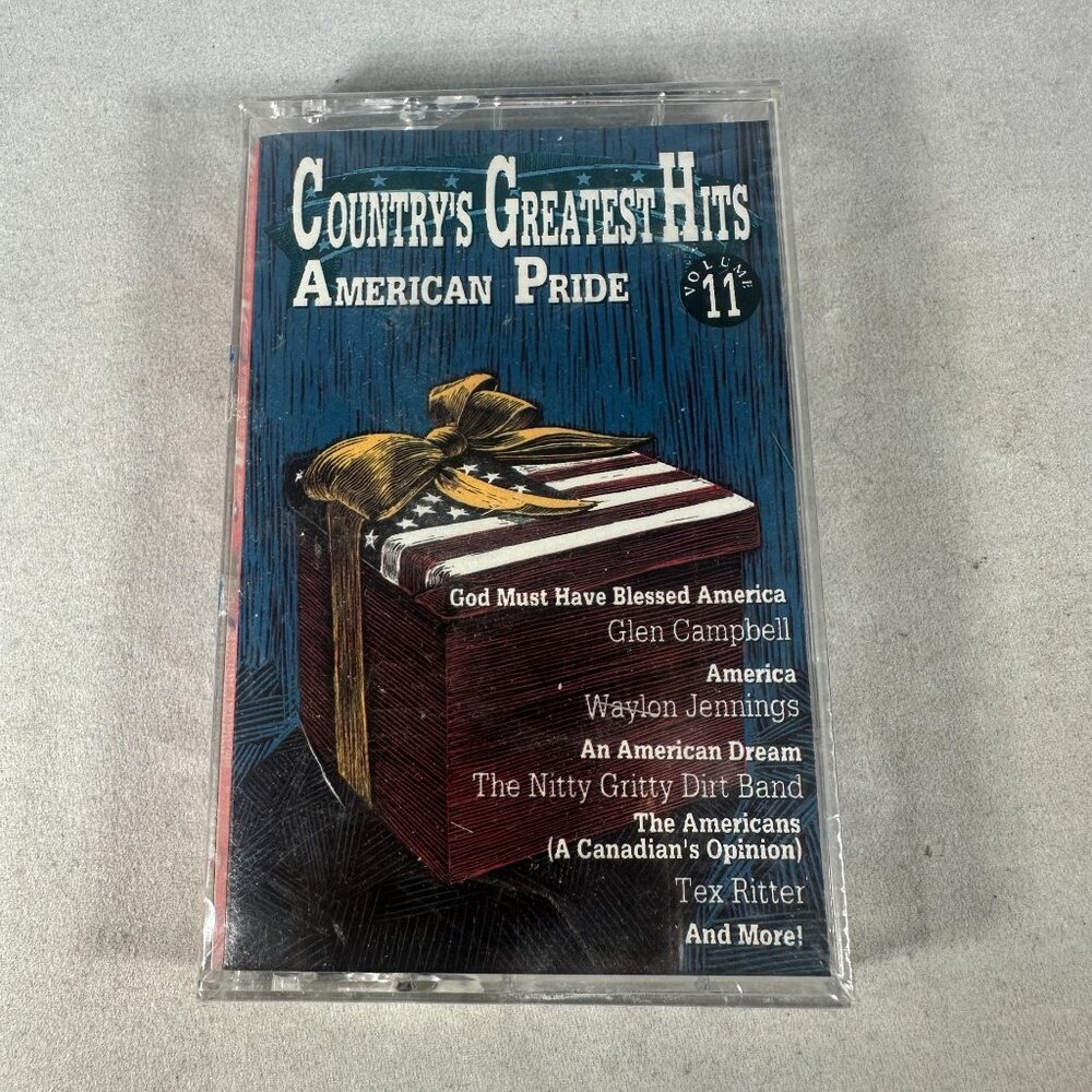 Countrys Greatest Hits Volume 11 Cassette American Pride 1991 Priority Records